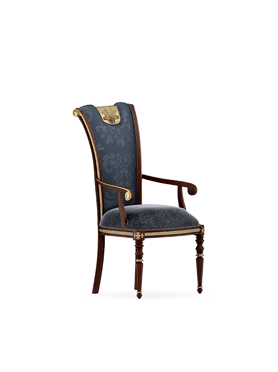 Picture of Navy Blue Royal chair