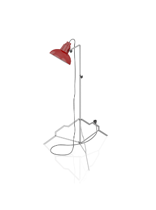 Picture of Furnspace Maroon lamp