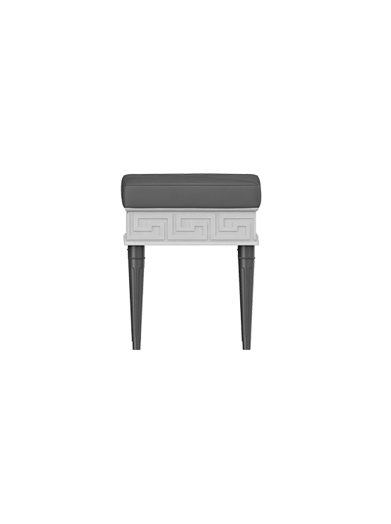 Picture of Polymer plastic bathroom stool