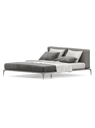 Picture of Steel gray color bed