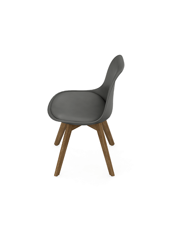 Picture of Modern gray kitchen chair