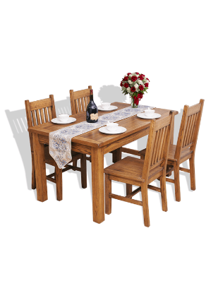 Picture of Wooden dining table 4 Seater