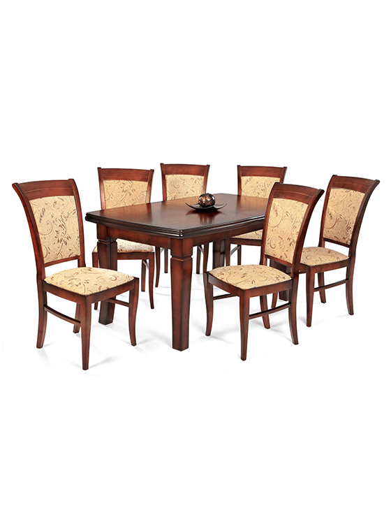 Picture of Vintage Dining Table Set - 6 Seater