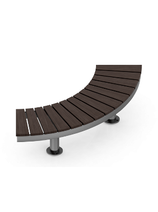 Picture of Eclipse wooden bench for office