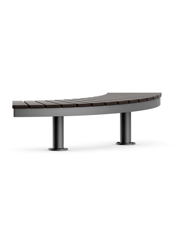 Picture of Eclipse wooden bench for office