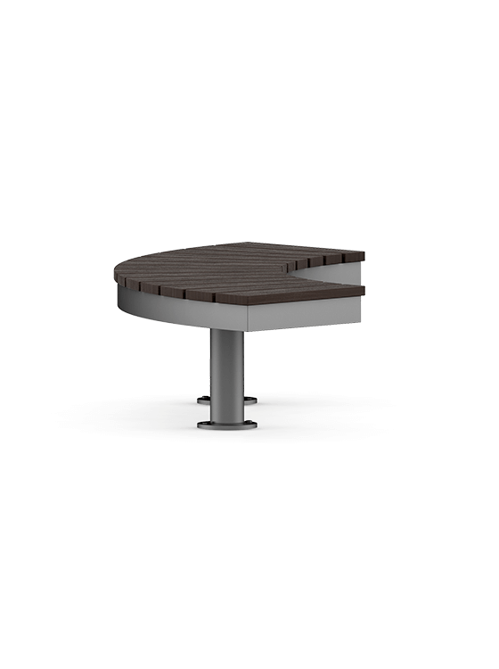 Picture of Eclipse wooden bench for office