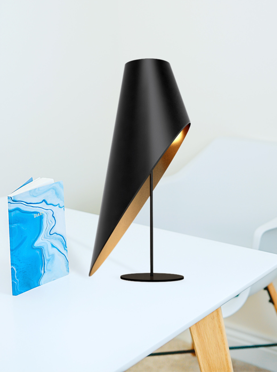 Picture of Intrigue Black Table Lamp