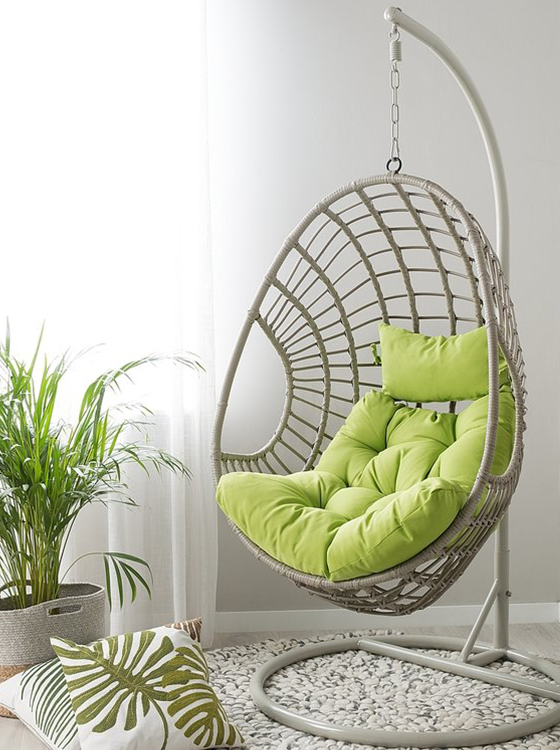 Picture of Hanging Chair Taupe Beige ARPINO