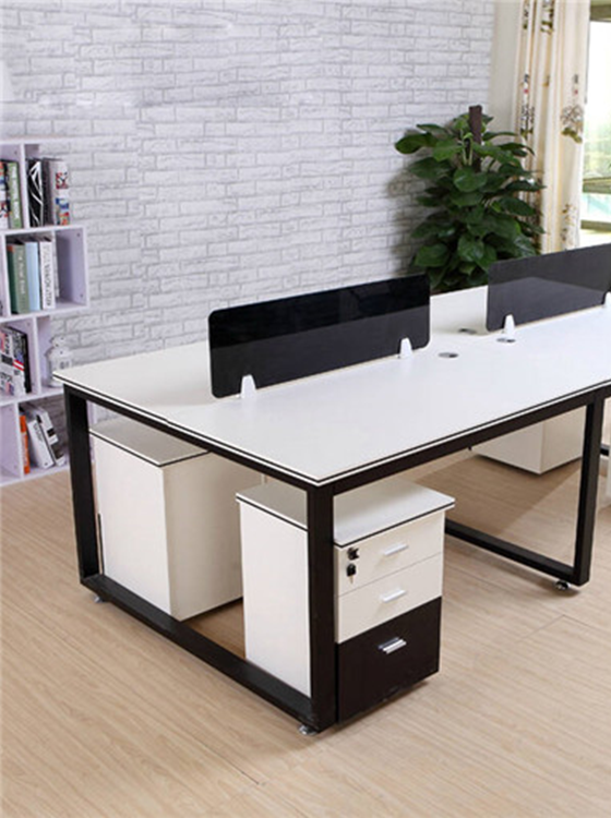 Picture of Steel office desk with locker