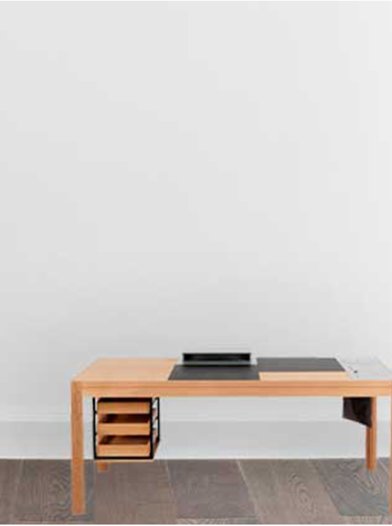 Picture of Wooden modern office desk